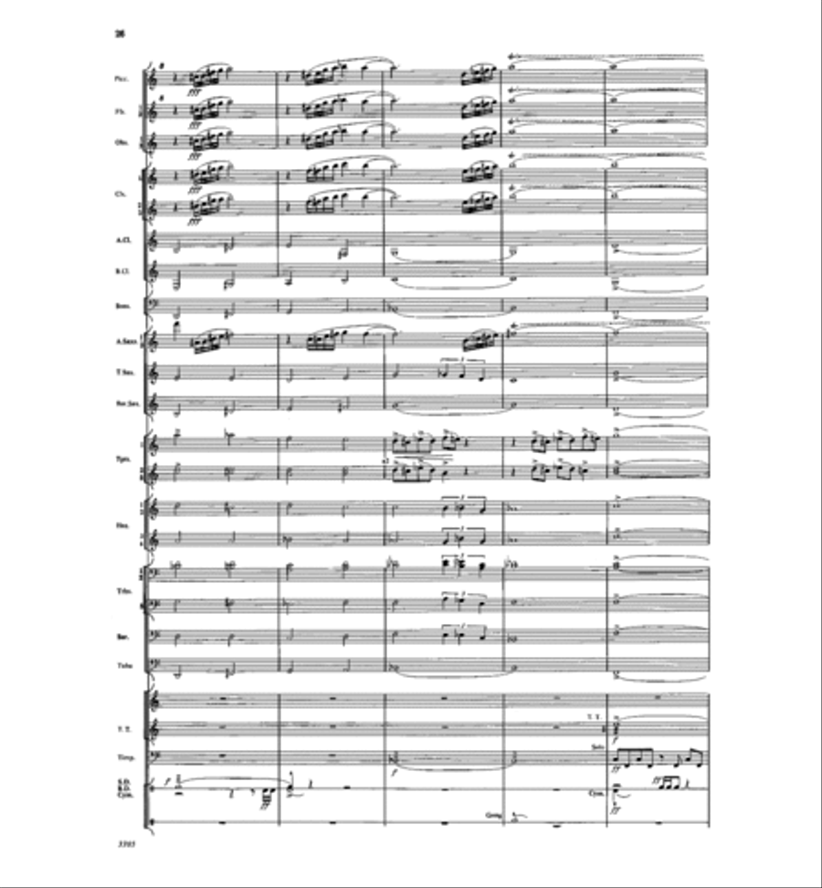 Canzonetta Canzonetta Concert Band scores gallery preview page 25