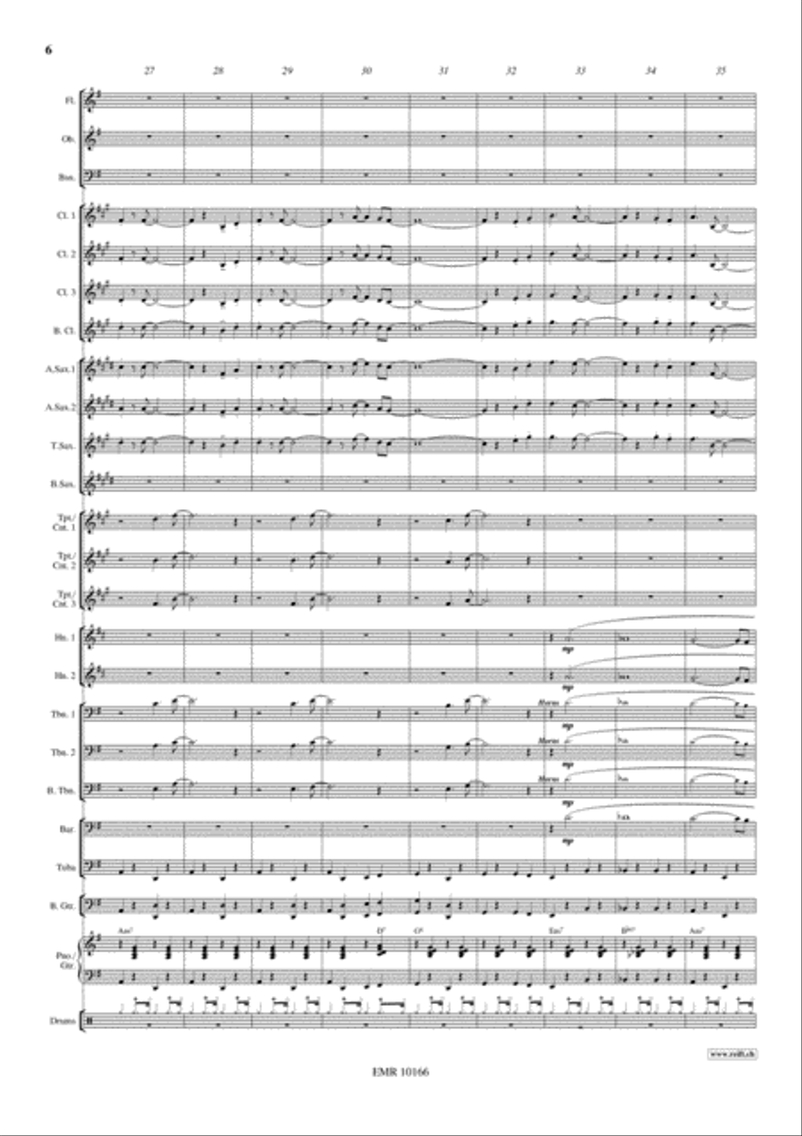 Mack The Knife Concert Band scores gallery preview page 7
