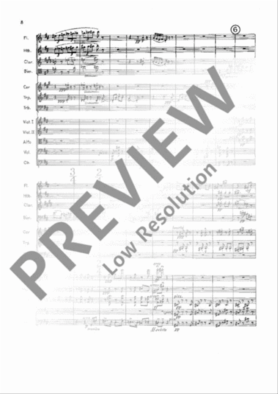 Sérénade Chamber Orchestra scores gallery preview page 9