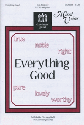 Book cover for Everything Good