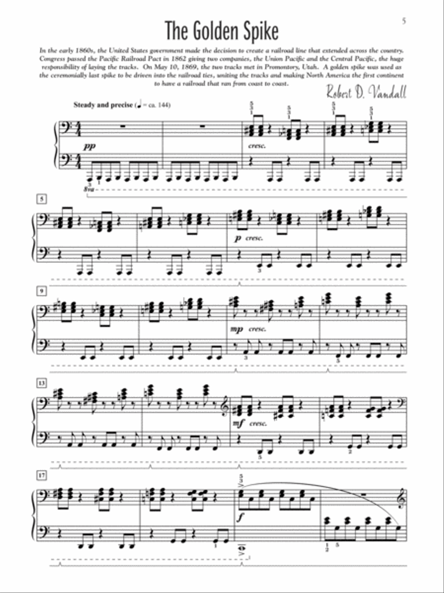 A Portrait of Utah Piano Solo scores gallery preview page 3
