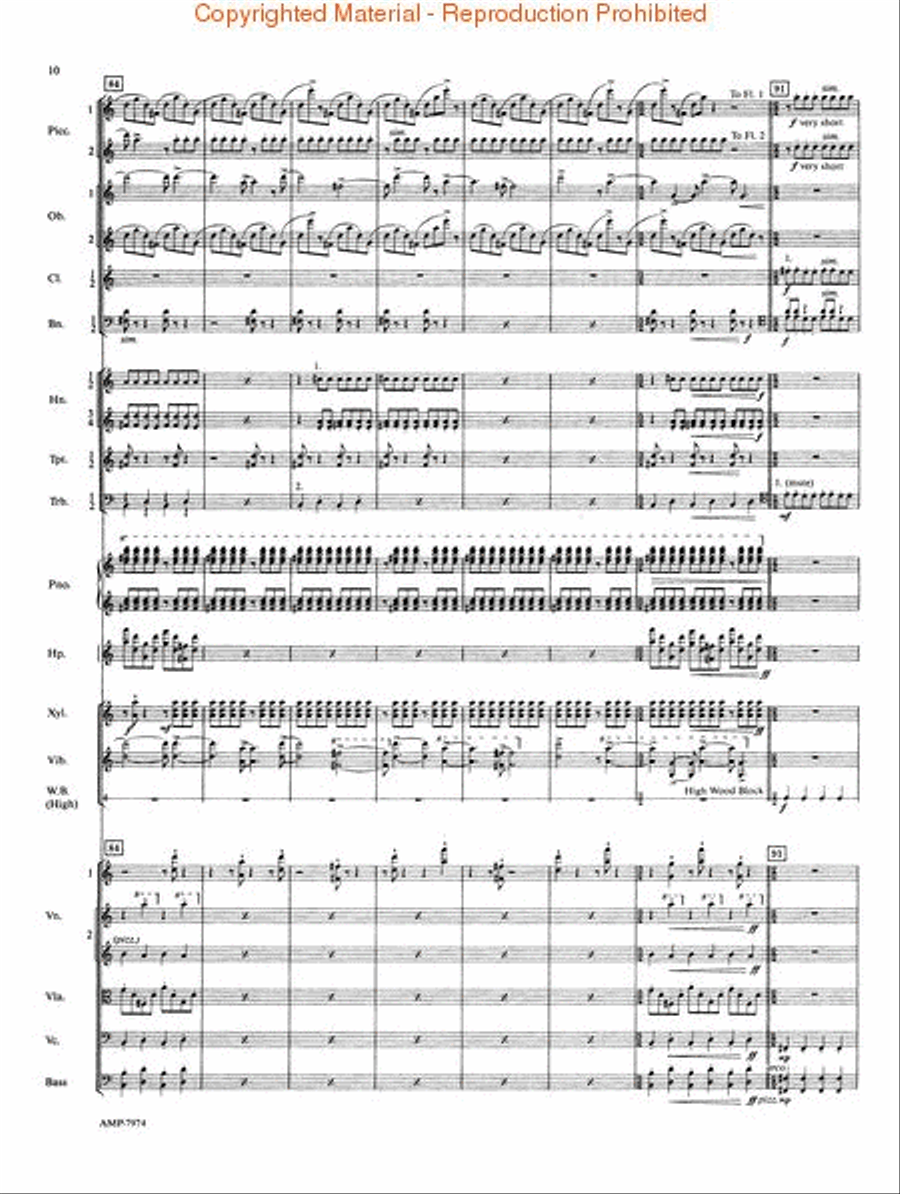 The Chairman Dances Orchestra scores gallery preview page 3