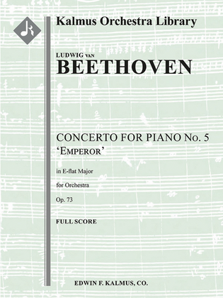 Concerto for Piano No. 5 in E-flat, Op. 73 'Emperor'