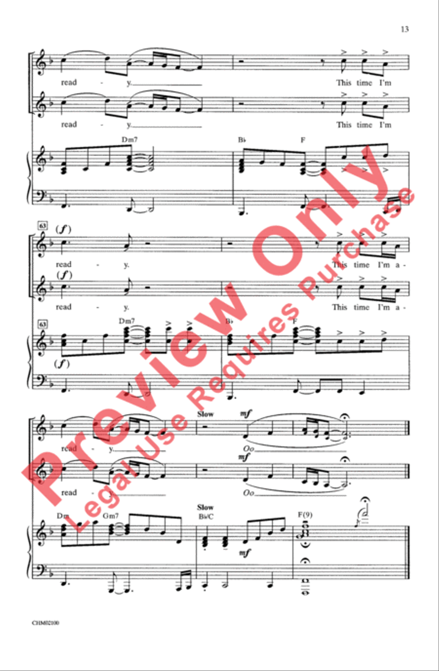 People Get Ready People Get Ready 2-Part scores gallery preview page 12
