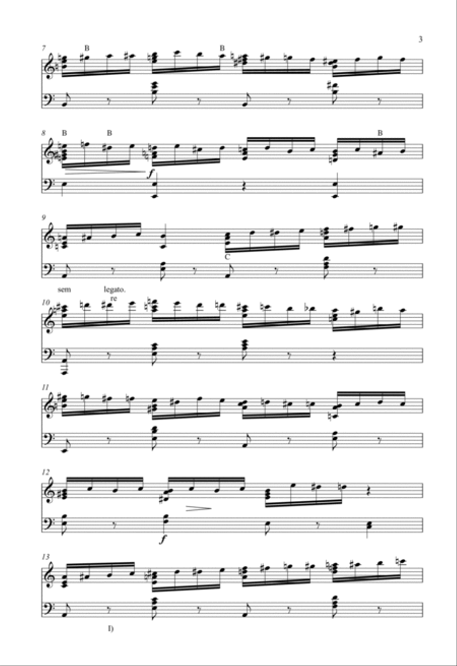Etude in A Minor Op. 10 No. 2 Piano Method scores gallery preview page 3