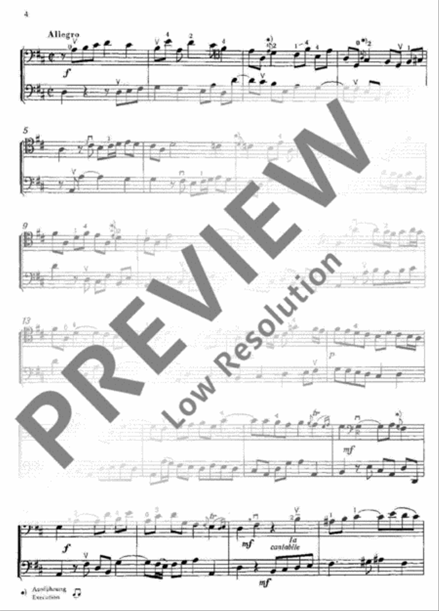 Sonata Sonata Cello Solo scores gallery preview page 14