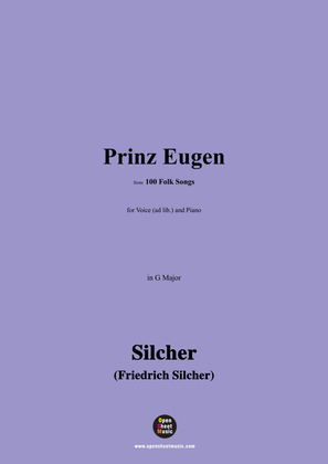 Silcher-Prinz Eugen,for Voice(ad lib.) and Piano