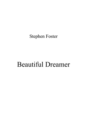 Beautiful Dreamer_F - major key (or relative minor key)