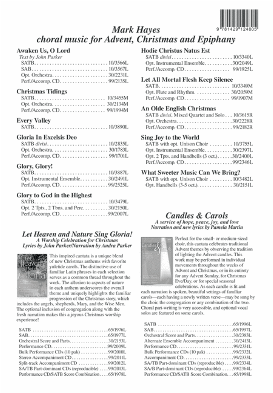 Echo Christmas Joy 3-Part scores gallery preview page 13