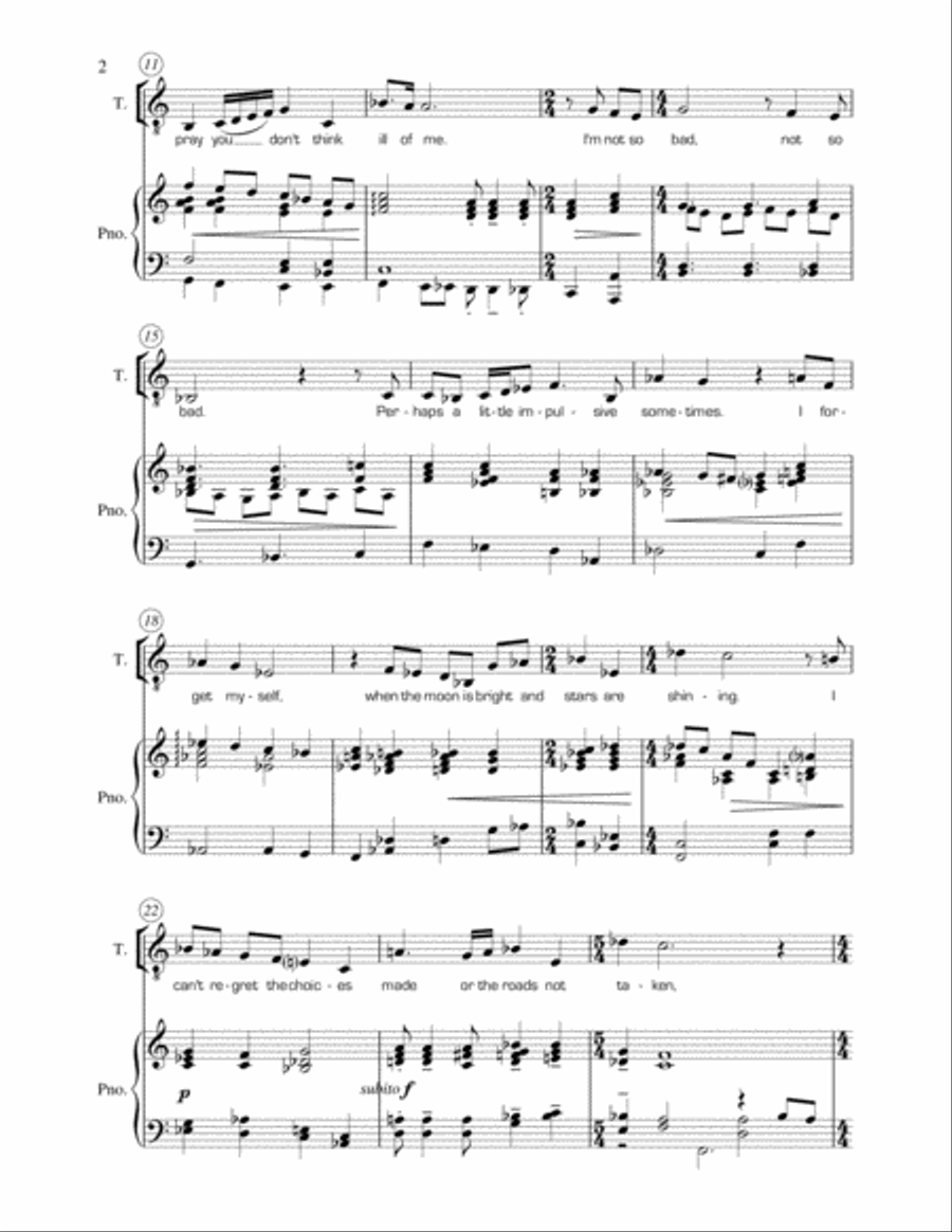 The Hummingbird Duet (from the opera The Turing Test) Vocal Duet scores gallery preview page 4