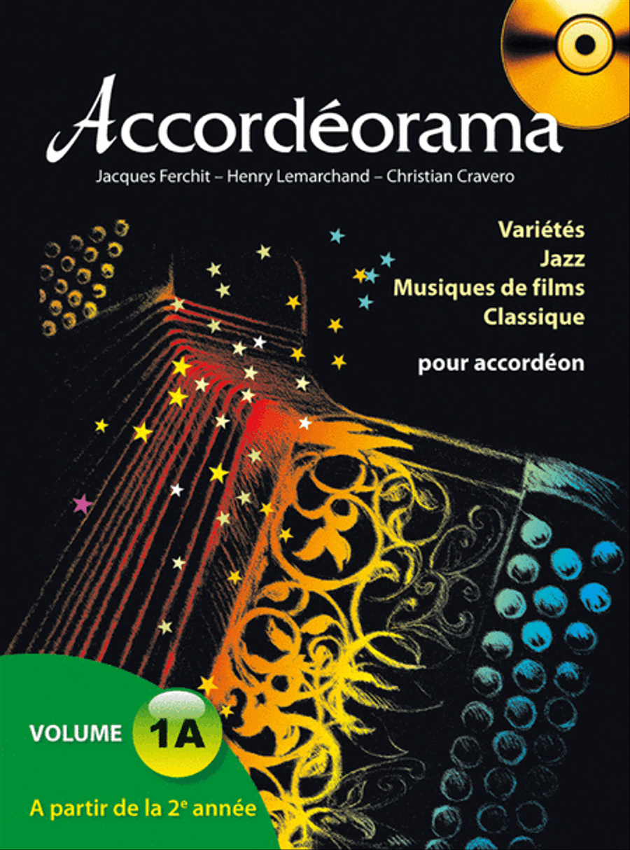 Accordéorama Volume 1A Accordion scores gallery preview page 1
