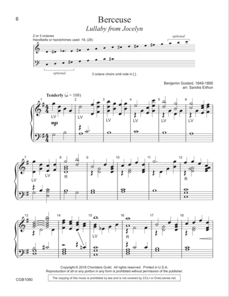 All Praise to Thee, Vol 2 Handbell Choir scores gallery preview page 4