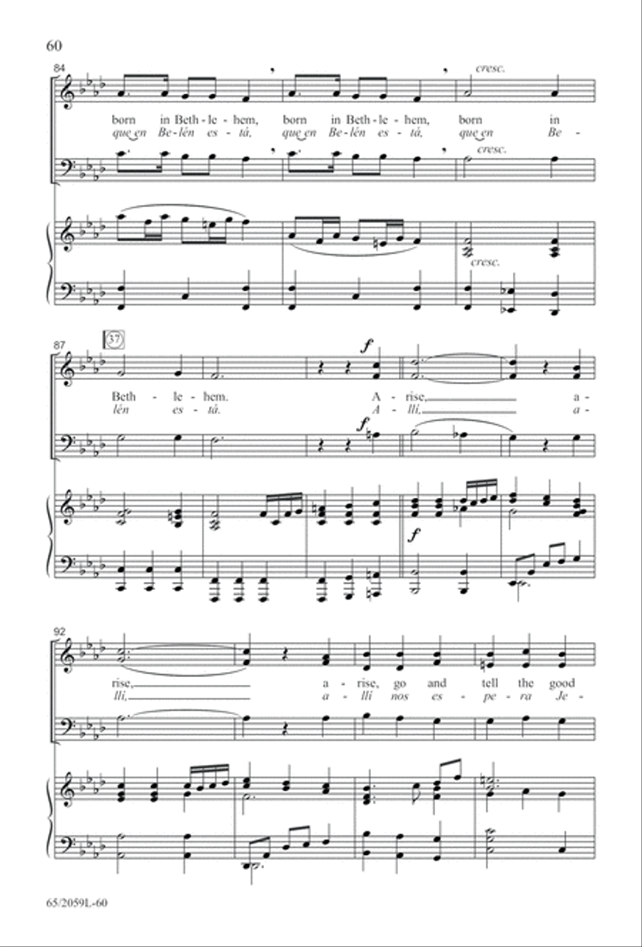 The Christmas Story The Christmas Story 3-Part scores gallery preview page 61