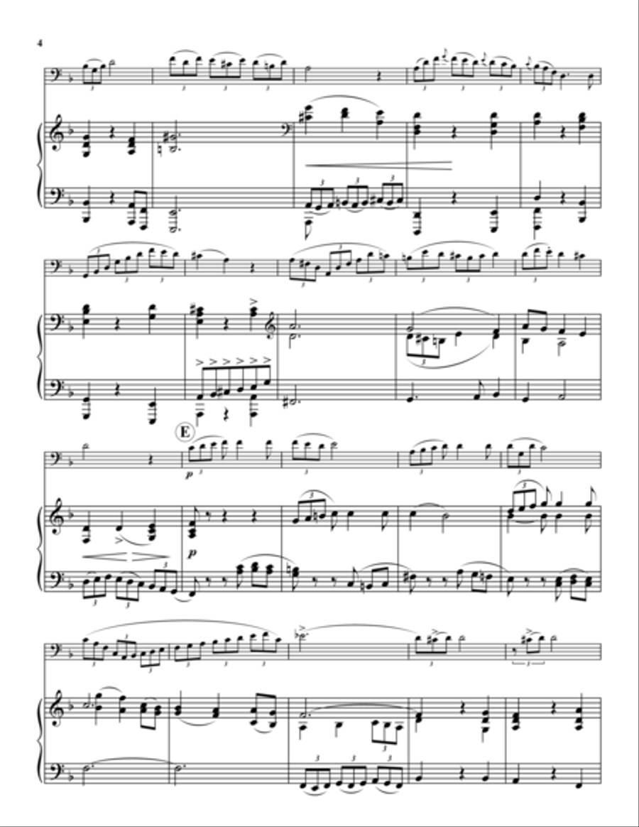 Morceau de Concert Morceau de Concert Euphonium scores gallery preview page 4