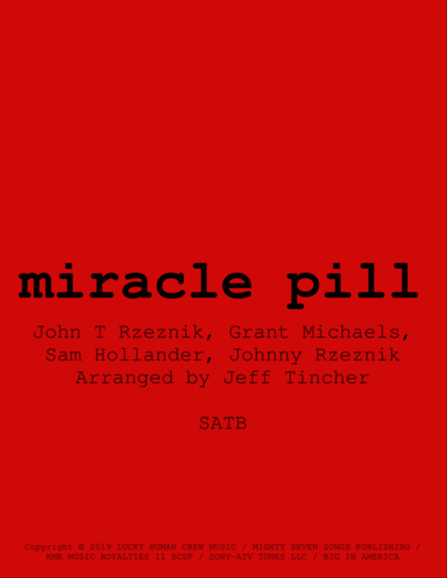 Miracle Pill 4-Part scores gallery preview page 1