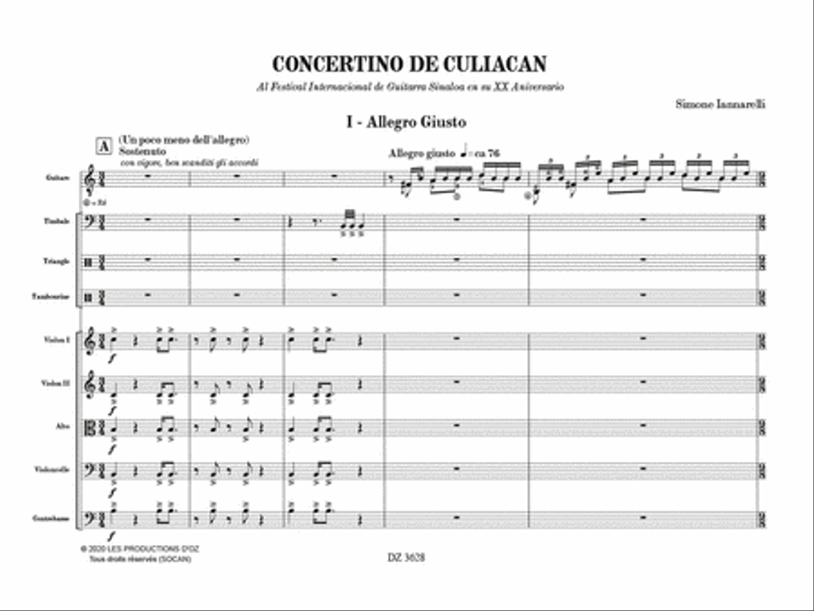 Concertino de Culiacan (score) Score scores gallery preview page 2