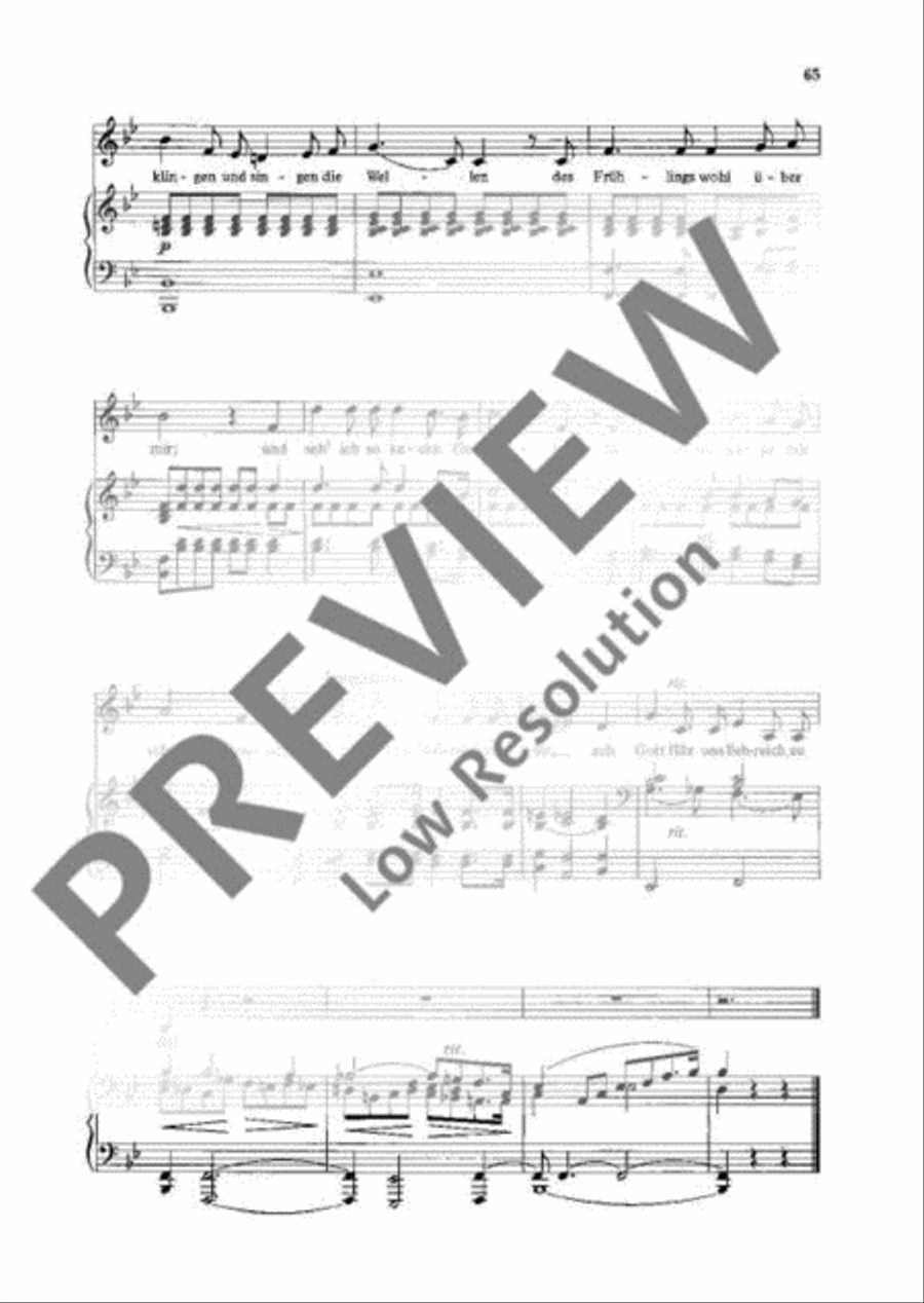 Frühlingsfahrt Voice Solo scores gallery preview page 5