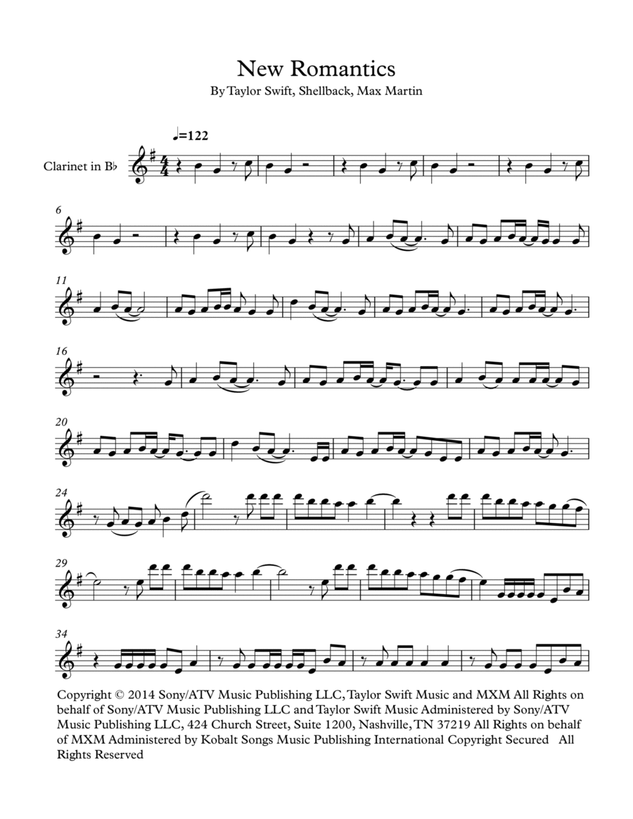 New Romantics New Romantics Small Ensemble scores gallery preview page 1