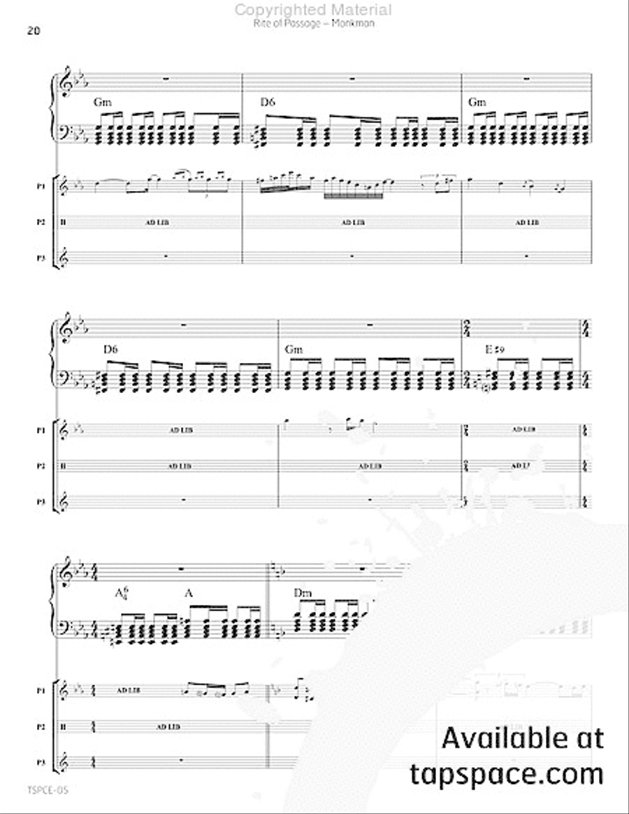 Rite of Passage Rite of Passage Percussion Ensemble scores gallery preview page 23