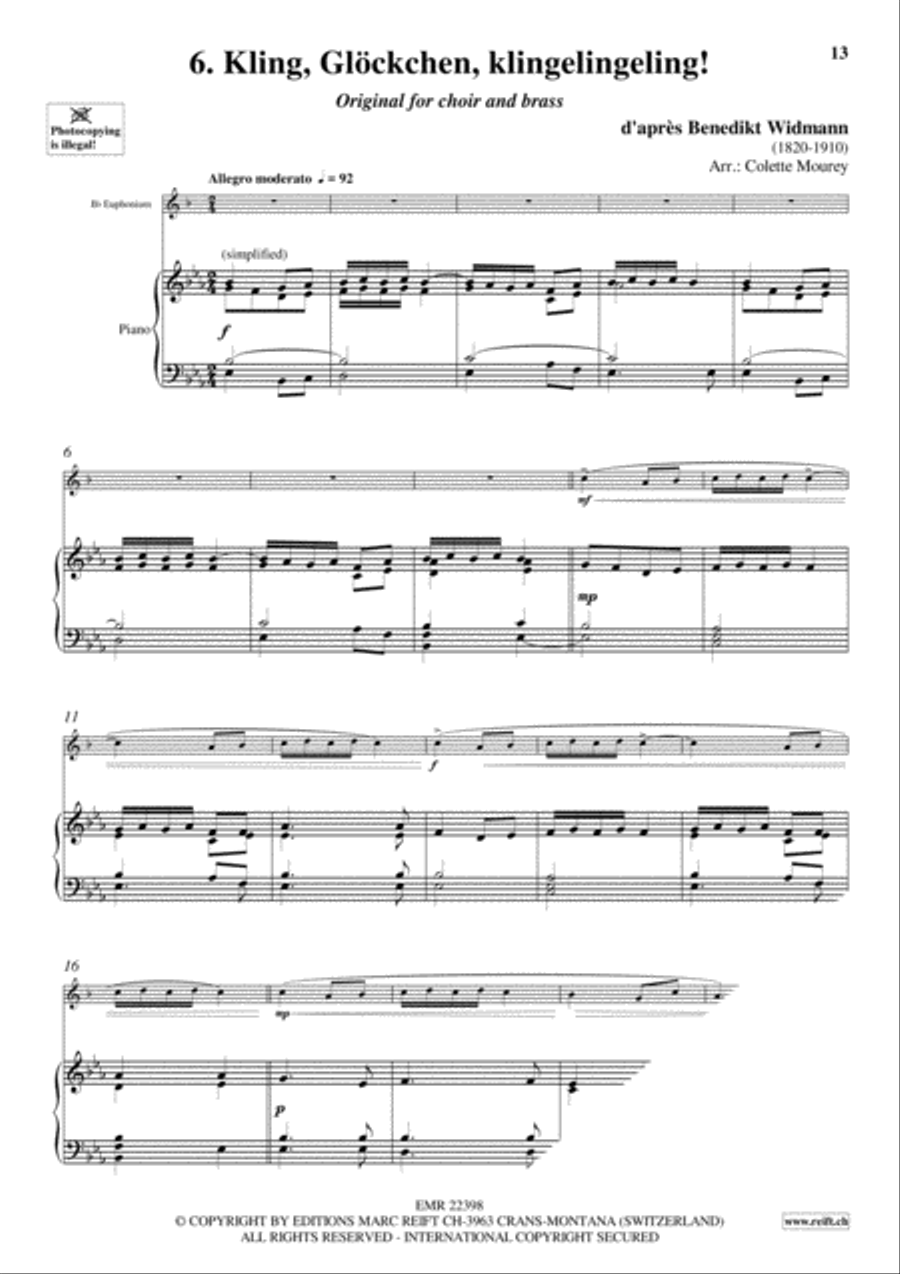 20 Greatest Christmas Hits Euphonium scores gallery preview page 8