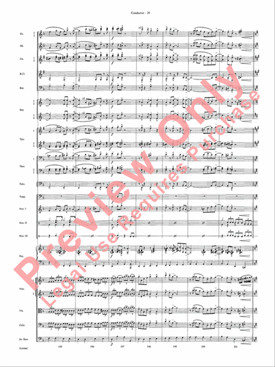 A Salute to the Big Bands Full Orchestra scores gallery preview page 32