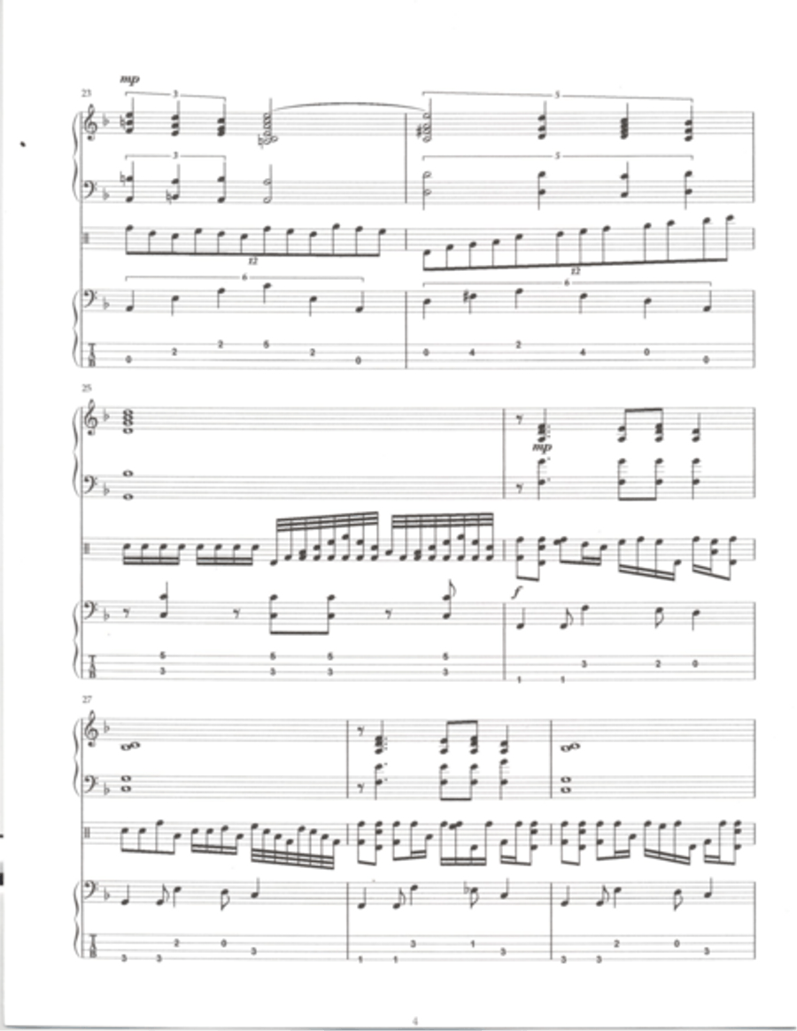 Old New York New York Jazz Ensemble scores gallery preview page 3