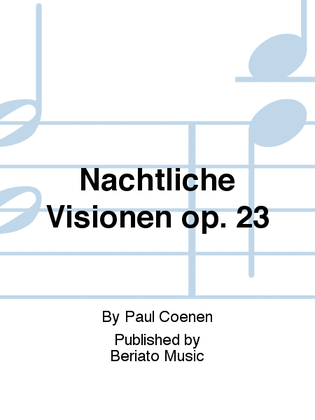 Book cover for Nächtliche Visionen op. 23