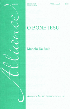 Book cover for O Bone Jesu