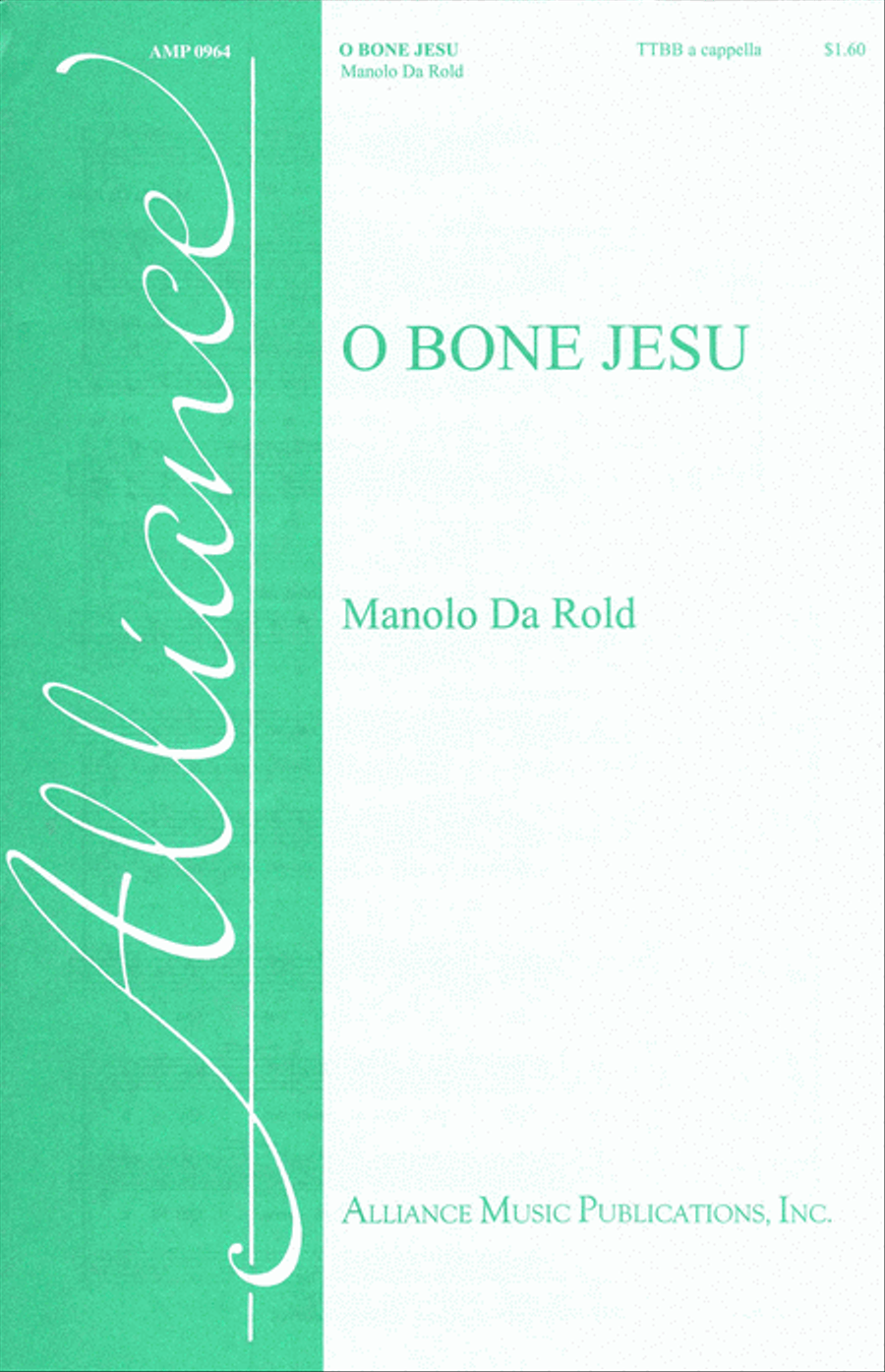 O Bone Jesu O Bone Jesu TTBB scores gallery preview page 1