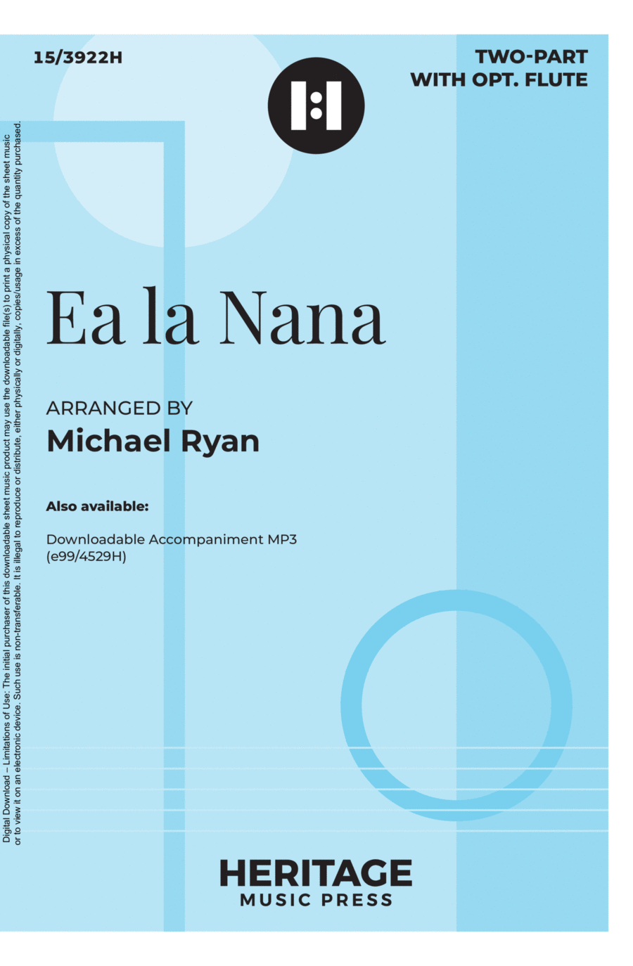 Ea la Nana Ea la Nana 4-Part scores gallery preview page 1