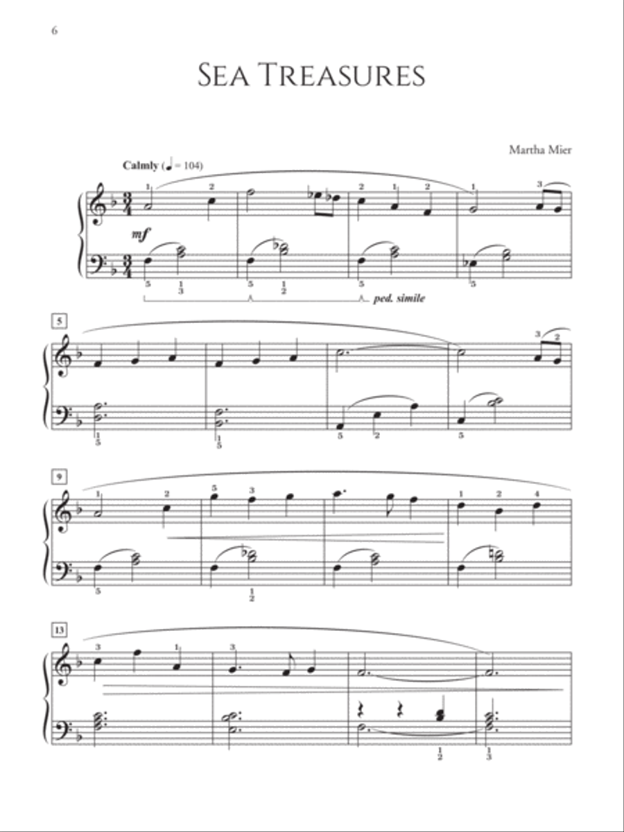 Character Pieces in Romantic Style, Book 1 Easy Piano scores gallery preview page 4