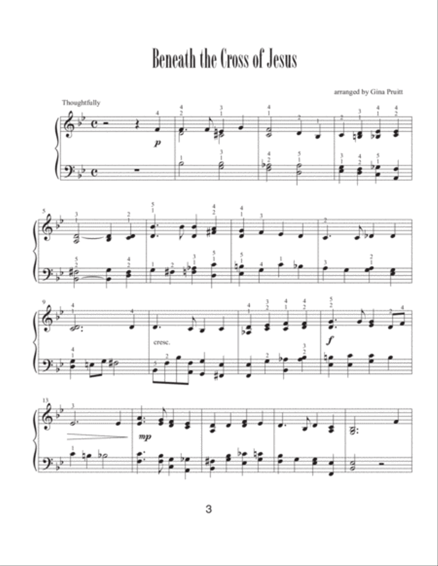 Jazz Hymnal II Piano Solo scores gallery preview page 5