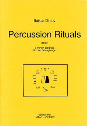 Percussion Rituals für zwei Schlagzeuger (1986) -a work in progress- (Berthold Kühn's Gemälde "Empfindung" nachempfunden)