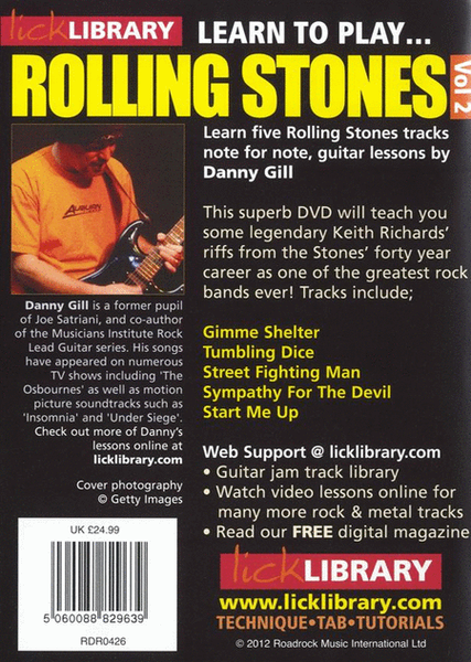Learn To Play Rolling Stones - Volume 2