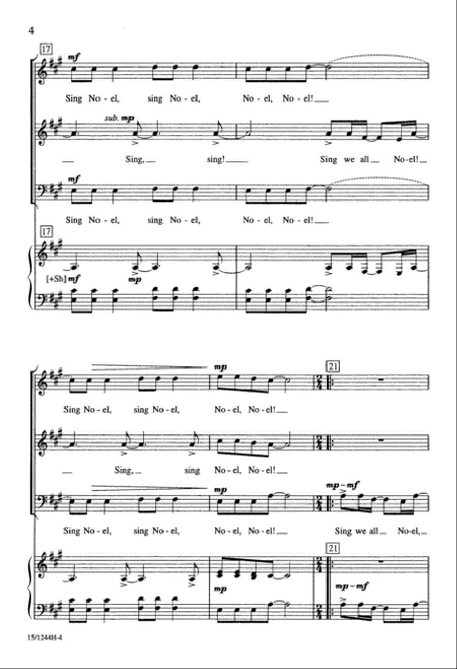 African Noel African Noel TTB scores gallery preview page 4