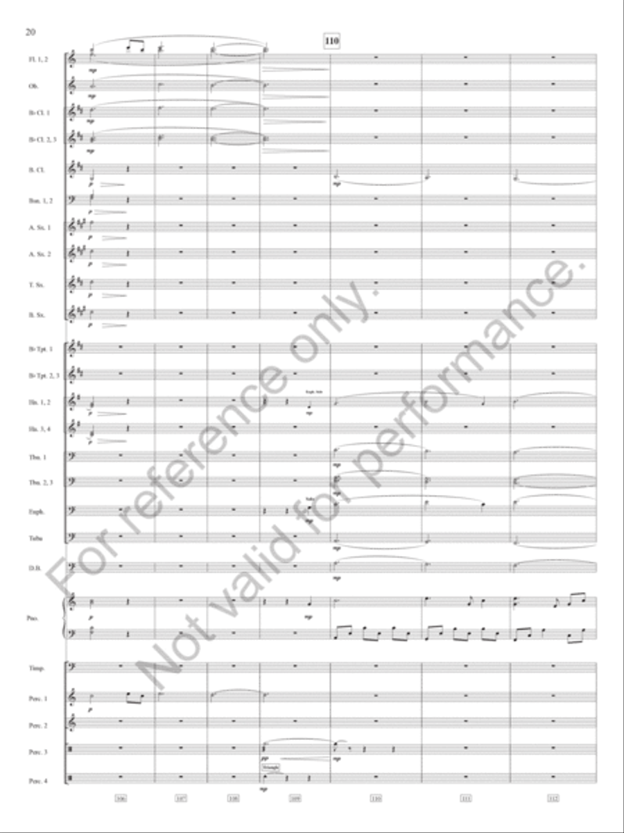 How Sweet The Sound Concert Band scores gallery preview page 21