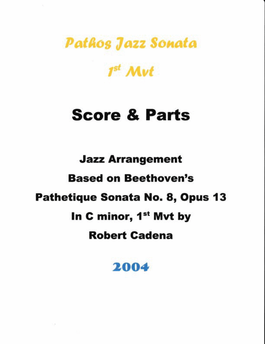 Pathos Jazz Sonata Movement 1 image number null