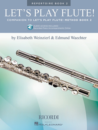 Book cover for Let's Play Flute! - Repertoire Book 2
