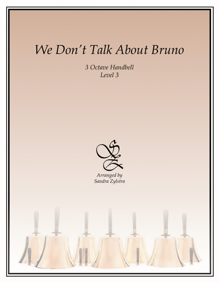 We Don't Talk About Bruno Handbell Choir scores gallery preview page 1