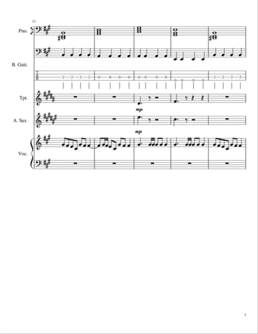 Counting Stars Counting Stars Small Ensemble scores gallery preview page 5