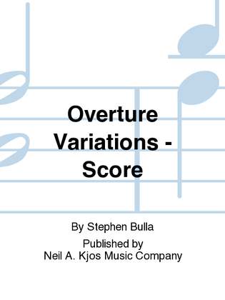 Overture Variations - Score