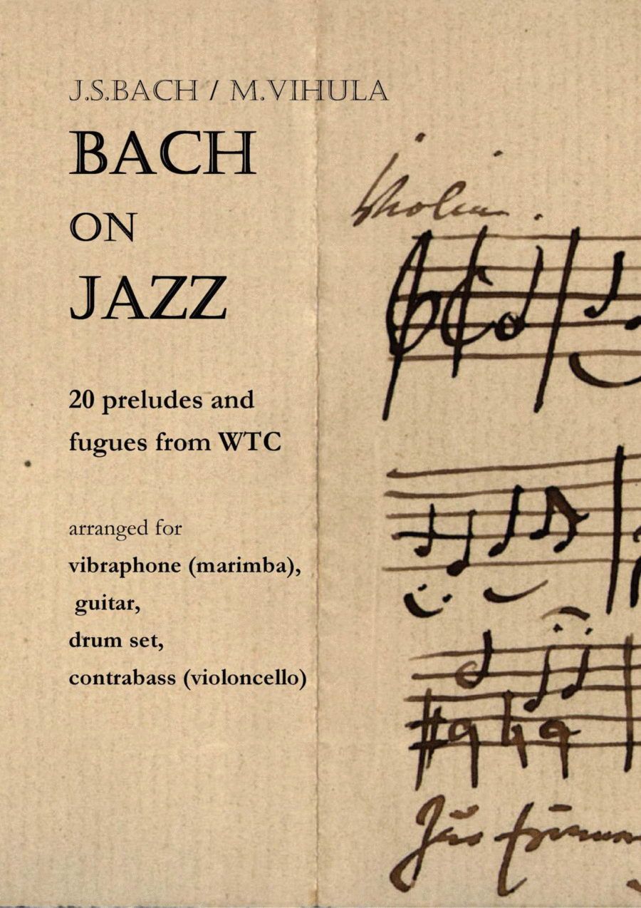 BACH on JAZZ Concert Band scores gallery preview page 1