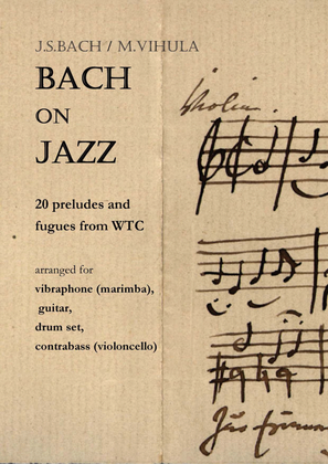Book cover for BACH on JAZZ