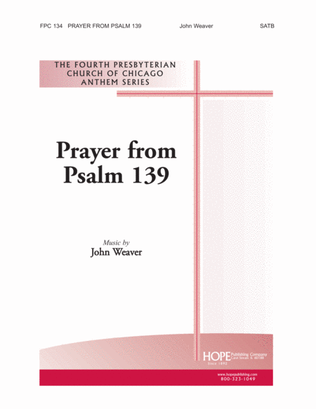 Book cover for Prayer from Psalm 139