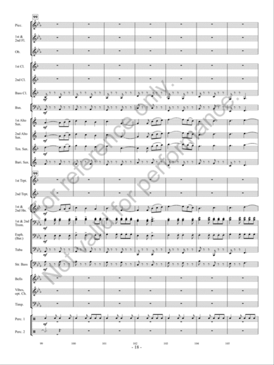 As Spring Arrives As Spring Arrives Concert Band scores gallery preview page 17