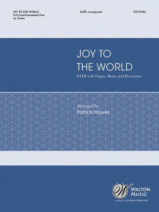 Book cover for Joy to the World (Full Score & Parts)