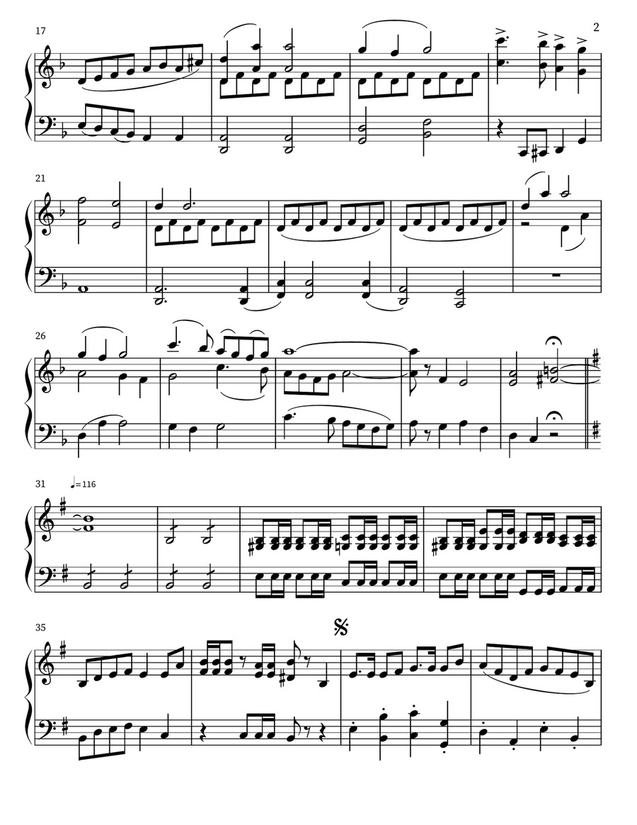 Legend Of The Ghost Stallion Piano scores gallery preview page 2