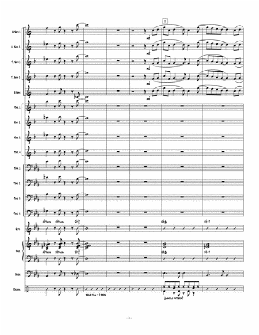 Speed Shift Speed Shift Jazz Ensemble scores gallery preview page 4