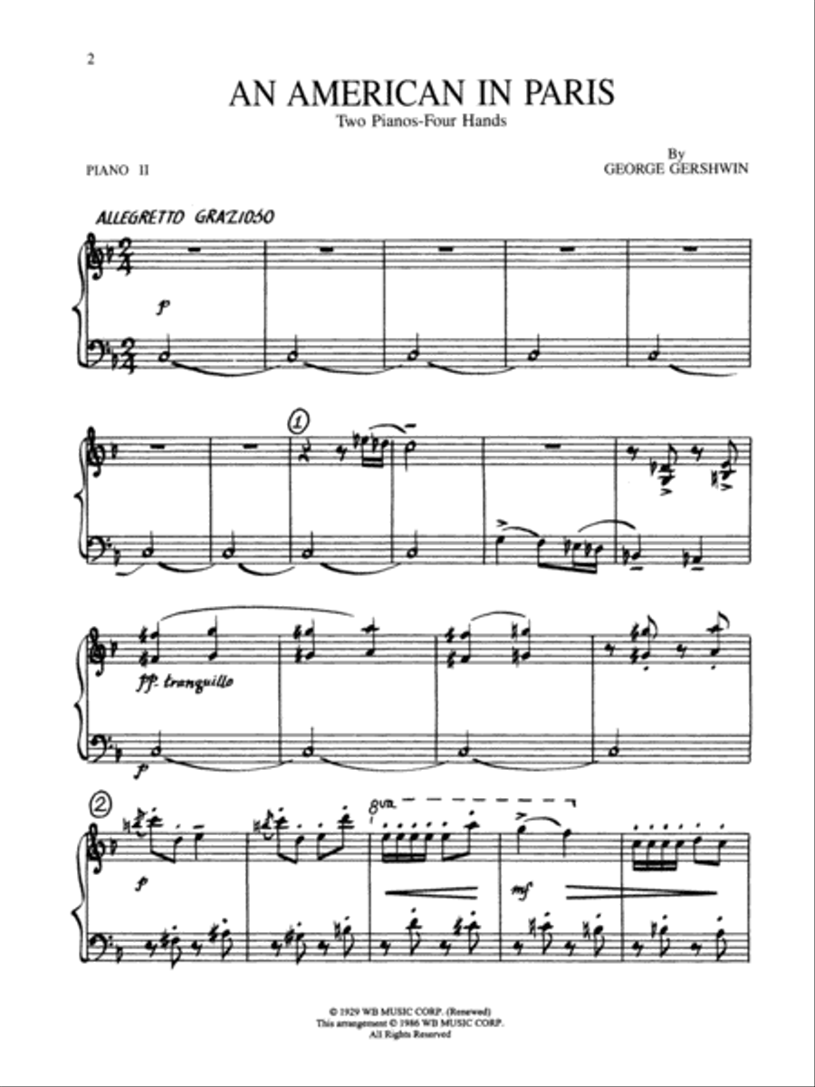 An American in Paris An American in Paris Small Ensemble scores gallery preview page 5