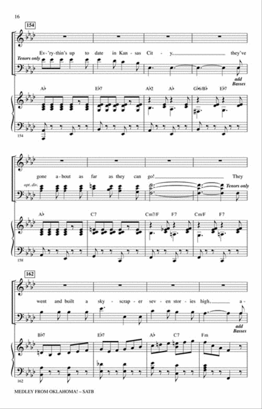 Oklahoma! 4-Part scores gallery preview page 4